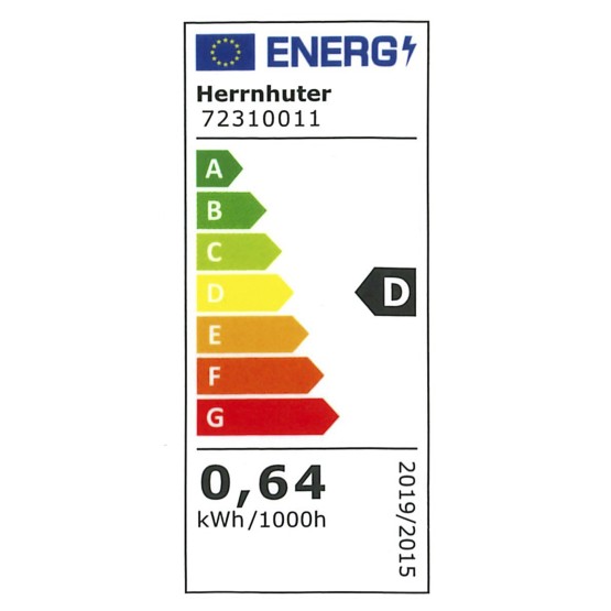 LED Schaftkerze kaltweiß für Kette