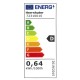 LED Schaftkerze warmweiß für Kette